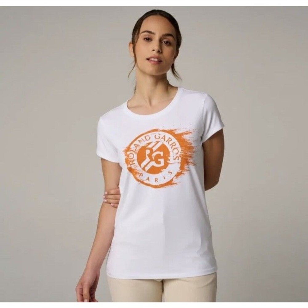 Roland-Garros Woman Logo T-Shirt Tennis France Paris